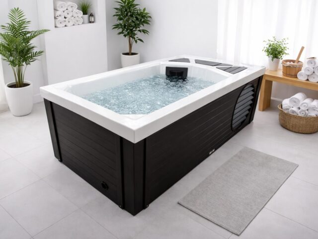 Bain froid Nordik 1 place, visuel d'ambiance non contractuel